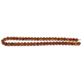 Cognac Amber Round Beads